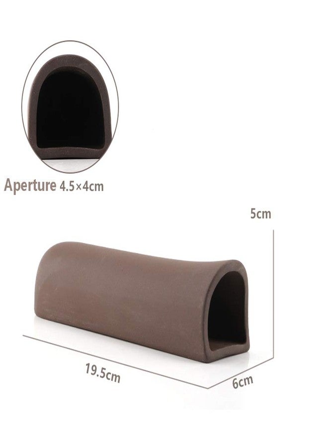 DOHO Aquarium Ceramic Pleco Cave Large Spawning Shelter Breeding House Hideout for Fish Tank Decoration - Image 4